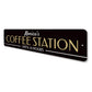 Coffee Station Sign