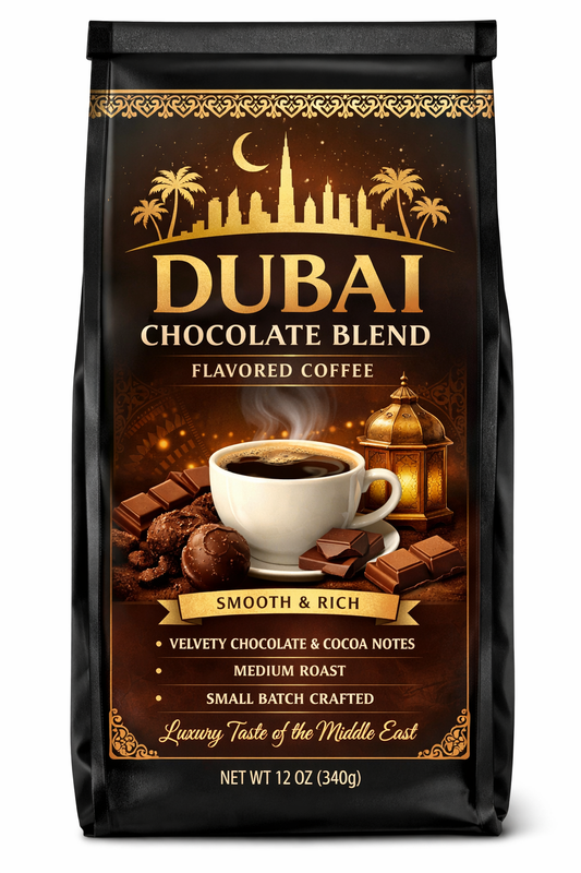 Dubai Chocolate Blend Flavored Coffee