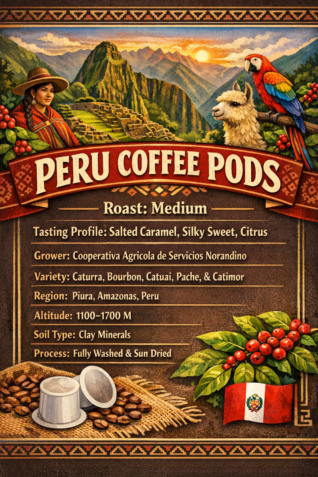 Peru Coffee Pods
