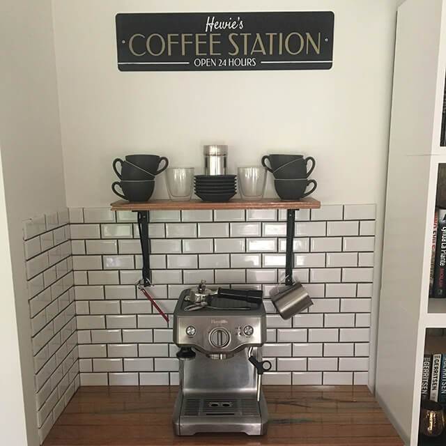 Coffee Station Sign